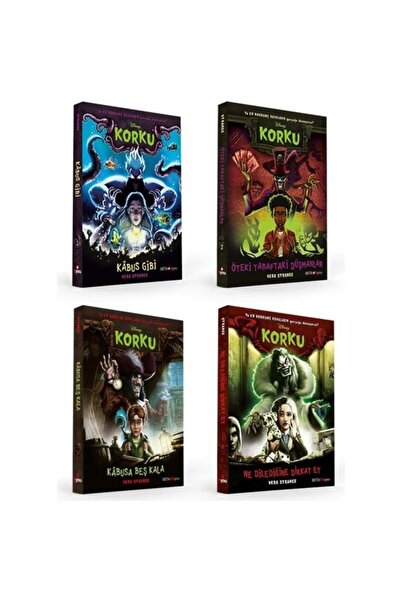 Beta Kids Disney Korku Serisi 4 Kitap