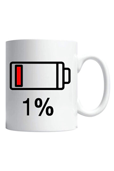 OEM Λευκή εξατομικευμένη κούπα "χαμηλής μπαταρίας", INOVATIX®. 330 ml