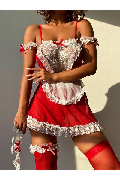 Nightlight Red Fantasy Costume