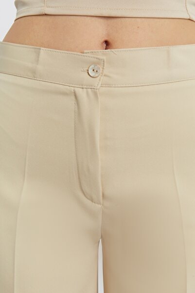 CNR TEKSTİL Women's Loose Cut Fabric Pants