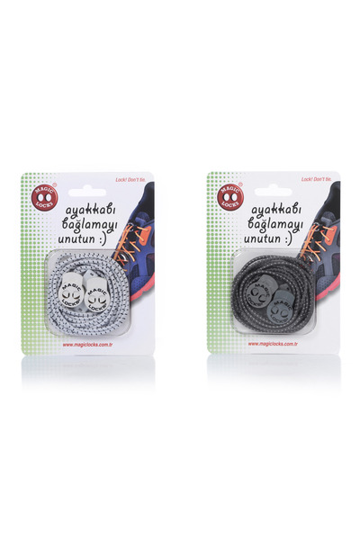 Magiclocks Magic Locks Round Smart Shoe Laces Set of 2