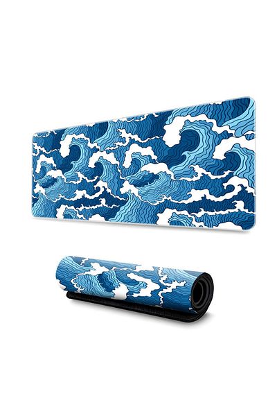 FlashHawk Large Mouse Pad 900*400mm Size,Anti-Skid Gaming Mouse Pad Office Desk Mat Desk Pad