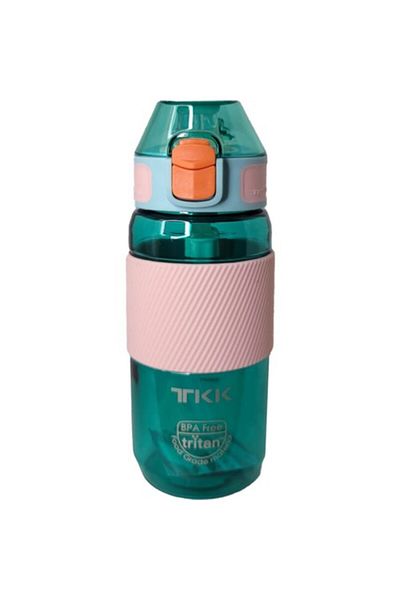 Vagonlife Tkk 500 ml Green Tritan Flask - Silicone Straw Drinker