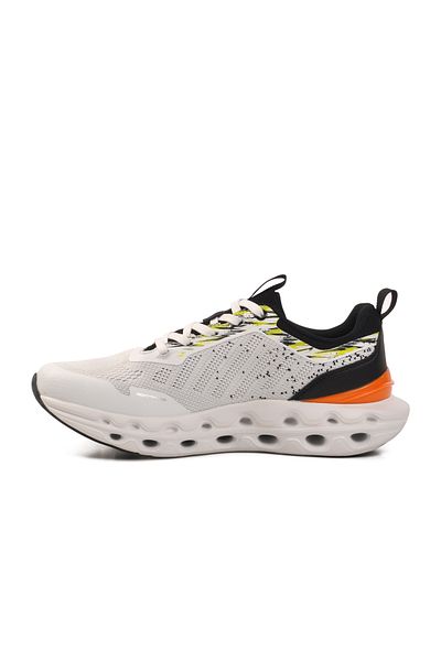 Hammer Jack Ανδρικά αθλητικά παπούτσια White-Neon Yellow Textile Gabi 25053 M