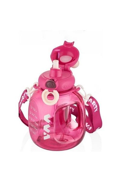 Vagonlife 1200 Ml Dark Pink Tritan Water Bottle