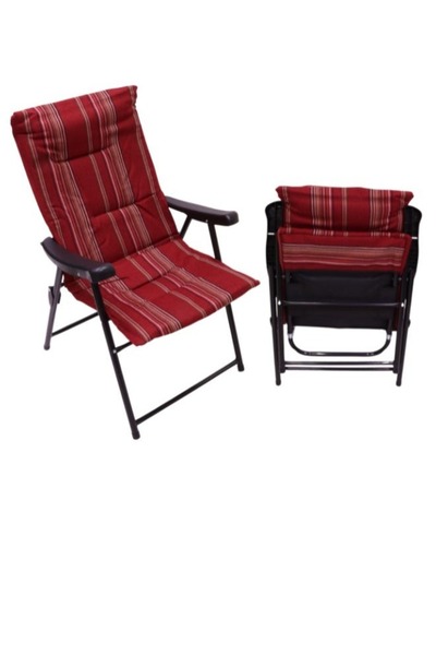 smart home Sadu folding chair set with armrest consists of two chairs, a picnic seat, a sports & outdoor chair