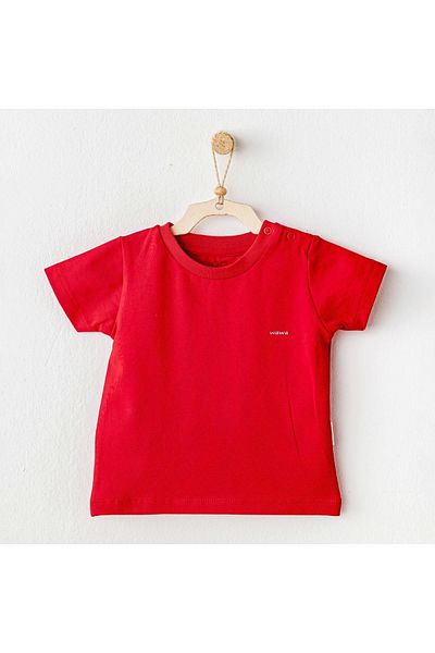 andywawa Ac25971 Casual Baby T-Shirt Red