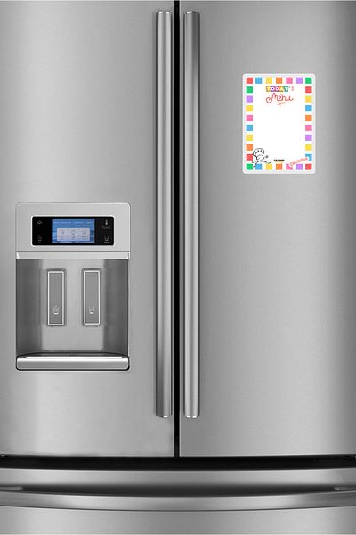 The Grade Yazsil Notepad Today's Menu Refrigerator Notepad Magnetic Refrigerator Notepad Magnet Notepad 21X15Cm