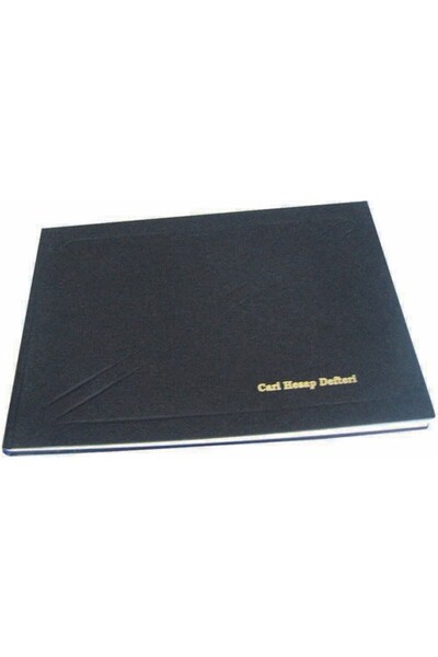 Genel Markalar DİLMAN CARİ HESAP DEFTERİ YAN 20X28 192 Yaprak