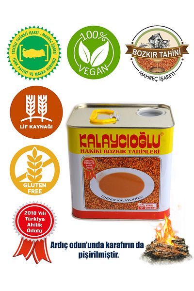 Kalaycıoğlu 1750 Gr. Bran Tahini - Tin