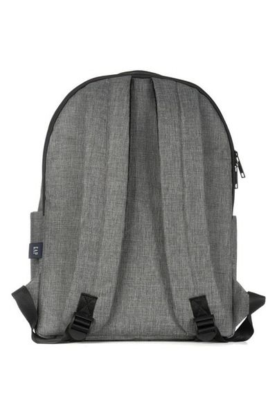 GAP Original Backpack Double Compartment Gray Melange.03442