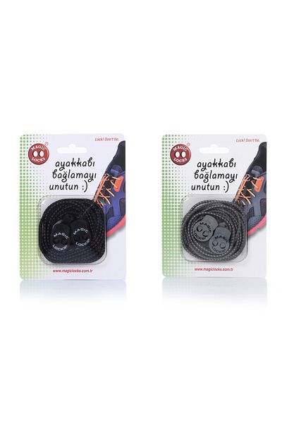 Magiclocks Magic Locks Round Smart Shoe Laces Set of 2