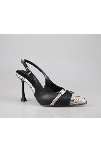 MİSS PARK MODA حذاء ميس بارك مودا k1338 أسود بكعب عالٍ نسائي من مس بارك مودا