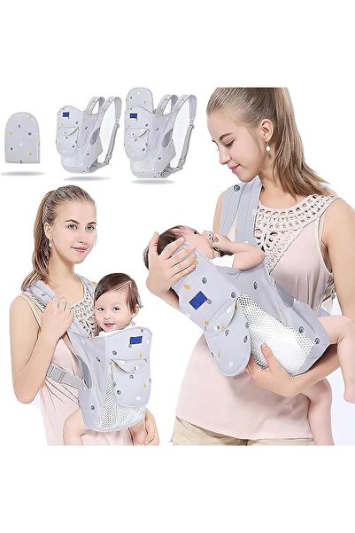 Generic Adjustable Front Baby Carrier - Comfortable, Hooks & Rings, Soft Fabric, Fits 3 months to 3 years (0
