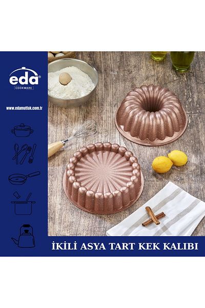 Eda Double Asian Tart Cake Mold