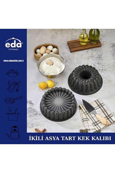 Eda Double Asian Tart Cake Mold