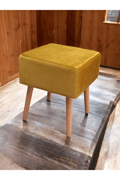 T.ipekli Puf kare puf berjer koltuk çay seti makyaj masası sandalye çocuk pufu