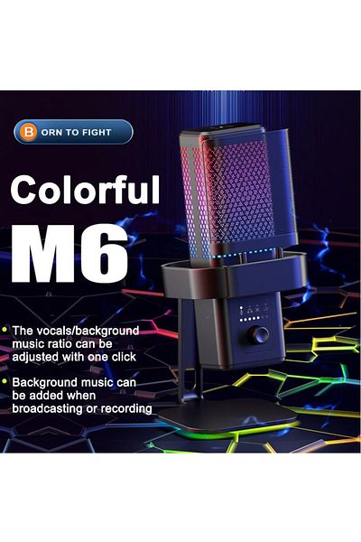 FlashHawk Professional Condenser Microphone with Pop Filter, Noise Reduction USB Dynamic