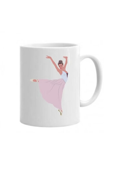 OEM Εξατομικευμένη λευκή κούπα, "Η πιο κουλ μπαλαρίνα" 3, INOVATIX®. 330ml