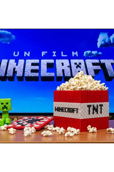 CosmosCraft Tnt Popcorn Box
