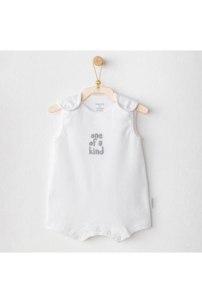 andywawa Ac25895 Romper Basic Baby Jumpsuit White
