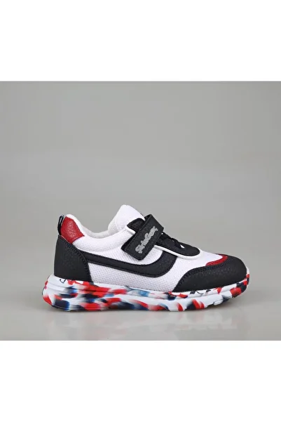 Şirin Bebe Şirin Bebe 251-1 Navy Red Kids Sneakers