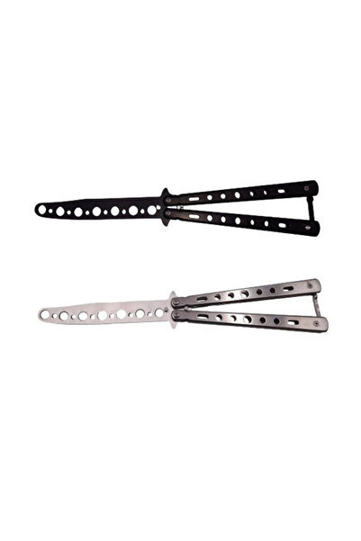 Depox Sada dvou cvičných nožů Ideallstore® Butterfly, Distortion Butterfly, n...