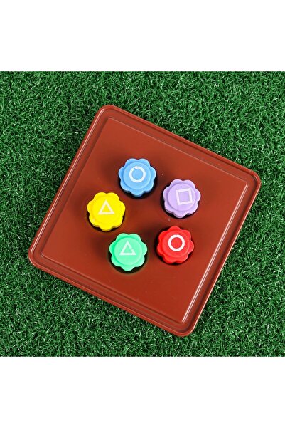 Flippy Gonggi - Traditional Korean Game, (Squid Game Type), 5-piece Set