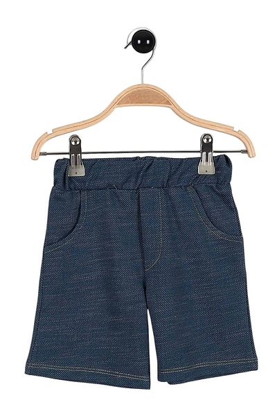 VOY KİDS Boy's Summer Polo Collar T-Shirt and Shorts Set for 2-10 Years
