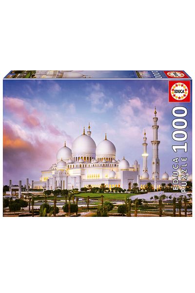 EDUCA 1000 Piece Puzzle Sheikh Zayed Grand Mosque