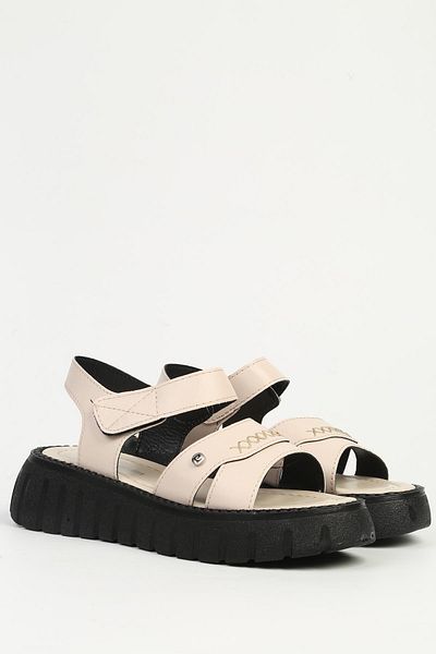 Pierre Cardin Cream Women's Sandals Pc-7482