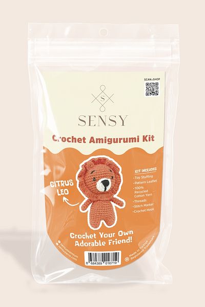 SENSY Amigurumi Kit - Beginner Citrus Leo