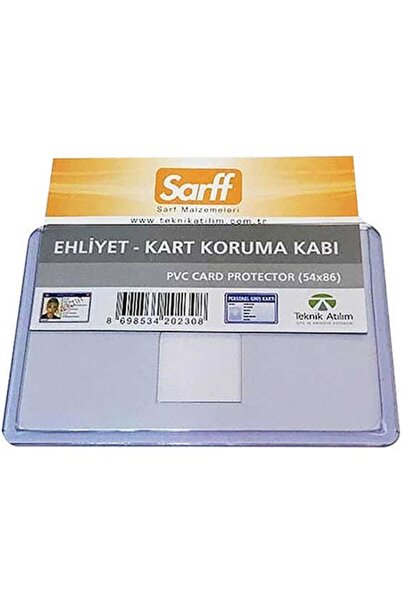 SARFF A-031V Husă de lux pentru permis de conducere din PVC 100AD 85X55MM (Ve...