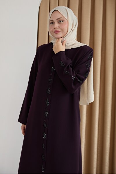 InStyle Фіолетова фату з візерунком крапель каменю