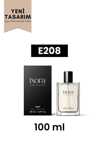 ixora E208 Chocolate  Edp 100 ml Erkek Parfümü 8680136614900