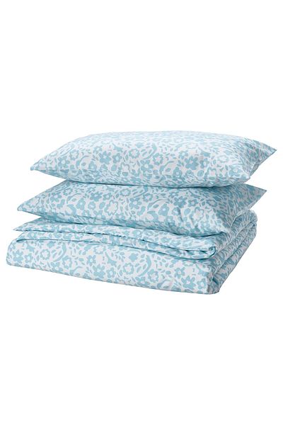 IKEA CYMBALBLOMMA Duvet cover and 2 pillowcases