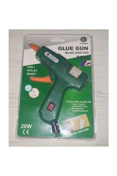 TUDOR Glue Gun Model: Asr-g09 Sıcak Silikon Tabancası 20 W