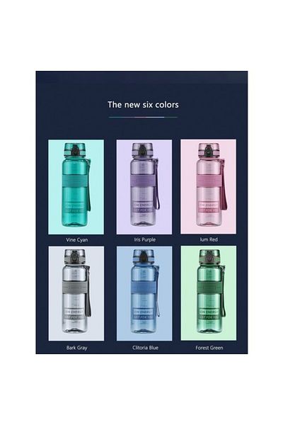 Vagonlife Uzspace 1000 ml Water Bottle Large Size Plum Red