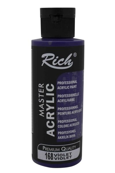 Rich Violet Master Akrilik Boya 120 Cc Violet
