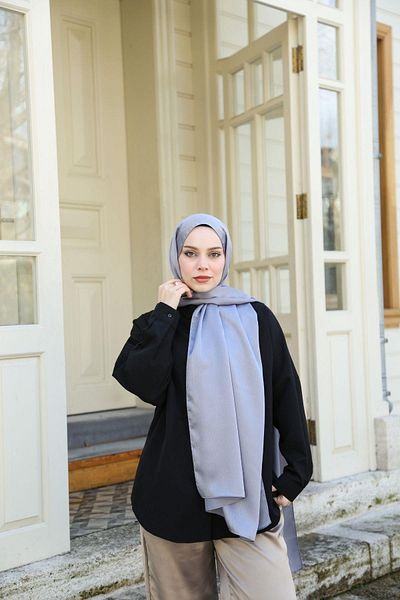 Hint İpek Evening Dress Voile Shawl Vualv04-17