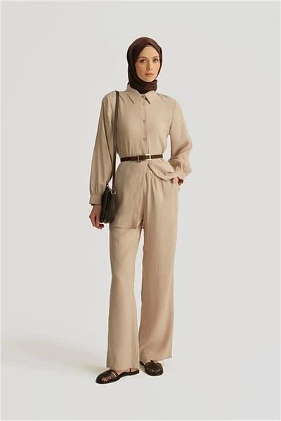Armine Ζωντανό Modal Tunic 25yd4224-1 Μπεζ