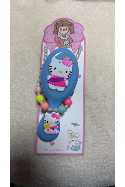 synshop Hello Kitty Çocuk Tarak ve Kolye