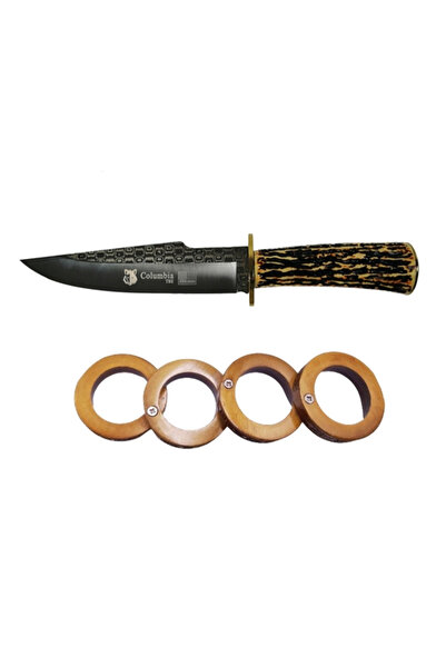 Depox Sada loveckých nožů Bone Blade, 31 cm a prodlužovací rozeta pro sebeobr...