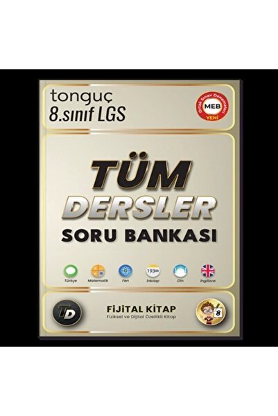 Tonguç Yayınları Tonguç Akademi 8. Sınıf Tüm Dersler Soru Bankası