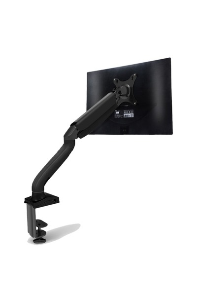 FlashHawk ذراع شاشة كمبيوتر مفردة، ذراع شاشة كمبيوتر مريح قابل للتعديل بنابض ...