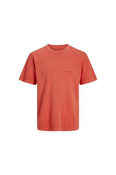 Jack & Jones Varenna Pigment Men's Orange T-Shirt (12273573-Smrf)
