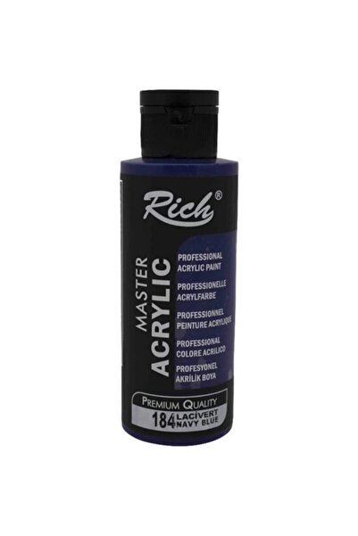 Rich Master Acrylic Akrilik Boya 184 Lacivert 120 Cc