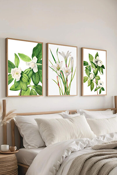 Dekorsiahome Set de masă pentru sufragerie, hol, bucătărie, 3 piese, cadru din lemn3001