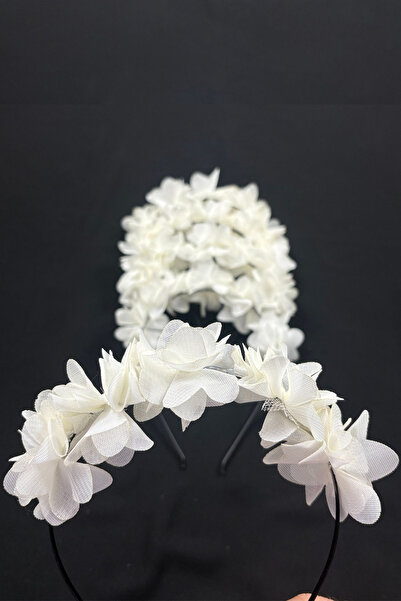 AZREN STORE Beyaz Nedime Tacı(METAL), Kına Gecesi, Parti After Party, Bekarlı...