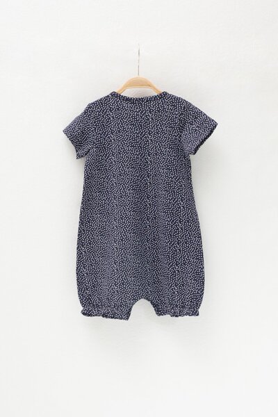 Zeyland Dívčí overal s tmavě modrým puntíkem (3-36 měsíců)